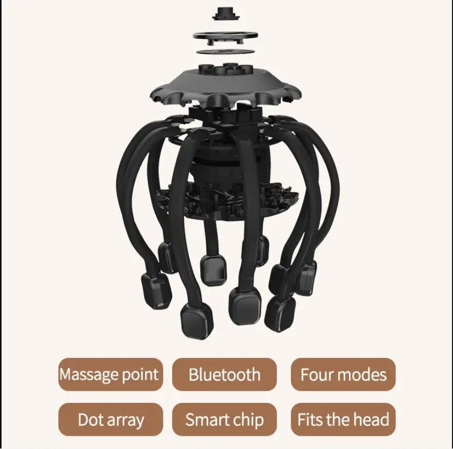 Octopus Bliss™ Head Massager TM