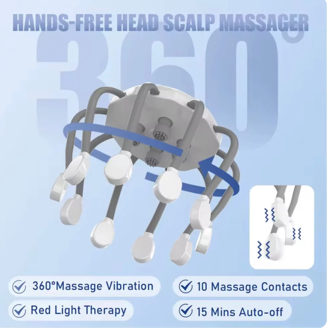 Octopus Bliss™ Head Massager TM