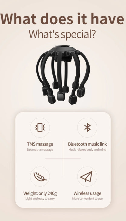Octopus Bliss™ Head Massager TM